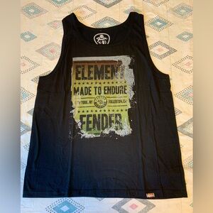 Fender - Black Tank with Graphic